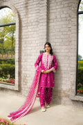 3 Piece - Embroidered Cotton Suit