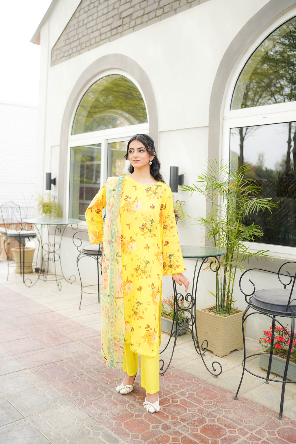 3 Piece – Printed Lawn Suit