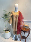 3 Piece - Mix Embroidered Stitch